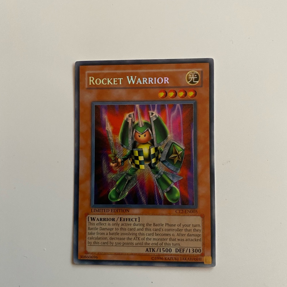 YuGiOh Rocket Warrior Limited Edition